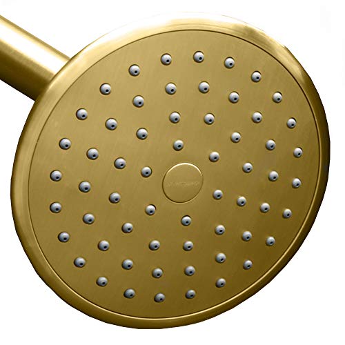 ShowerMaxx, Choice Series, 4 inch High Pressure Shower Head, MAXX-imize Your Shower with Easy-to-Remove Flow Restrictor, Replacement Showerhead