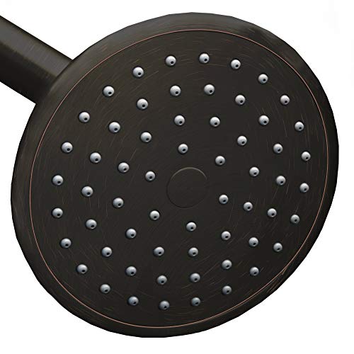 ShowerMaxx, Choice Series, 4 inch High Pressure Shower Head, MAXX-imize Your Shower with Easy-to-Remove Flow Restrictor, Replacement Showerhead