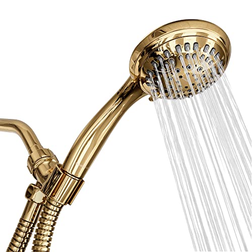 ShowerMaxx, Luxury Spa Series, 6 Spray Settings 4.5 inch Hand Held Shower Head - Parent